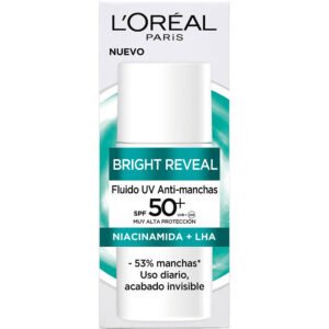 L'ORÉAL BRIGHT REVEAL UV ILLUMINATE FLUIDE COLORÉ SPF50 ( MEDIUM ) 50 ML
