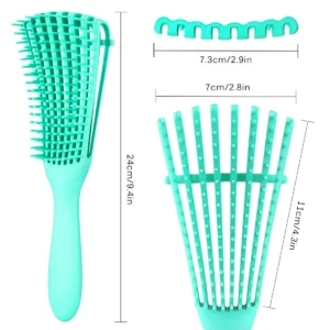 Afro hair brush