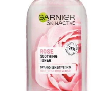 Garnier Natural Rose Water Cleansing Milk and Toner Sensitive Skin