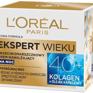 L'oreal Moisturising Anti-Wrinkle Night Cream 40+